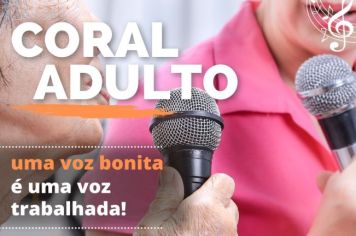 Cultura abre vagas para coral adulto