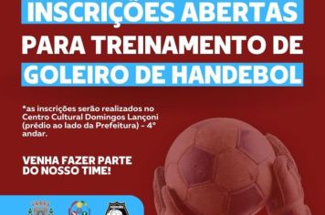 TREINAMENTO PARA GOLEIRO DE HANDEBOL