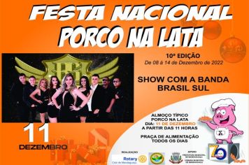 DIA 11 SHOW COM A BANDA BRASIL SUL