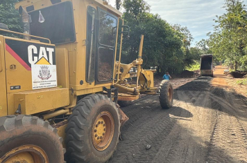 Prefeitura intensifica recuperação e manutenção de estradas rurais