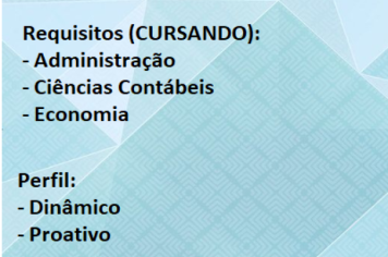 A Prefeitura de Mandaguaçu abre vaga para estágio na Secretaria de Fazenda.