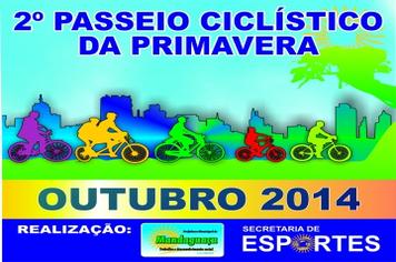 Departamento de Esportes realiza o 2° Passeio Ciclístico da Primavera