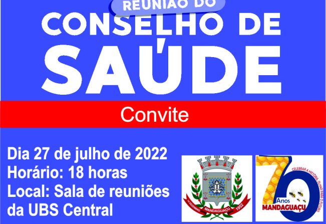 Reunião do Conselho de Saúde