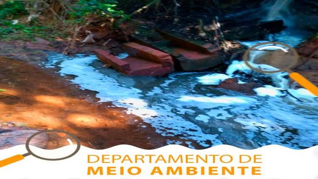 Meio Ambiente investiga possível contaminação do córrego Sitú