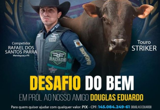 13ª EXPO MANDAGUAÇU TERÁ O DESAFIO DO BEM