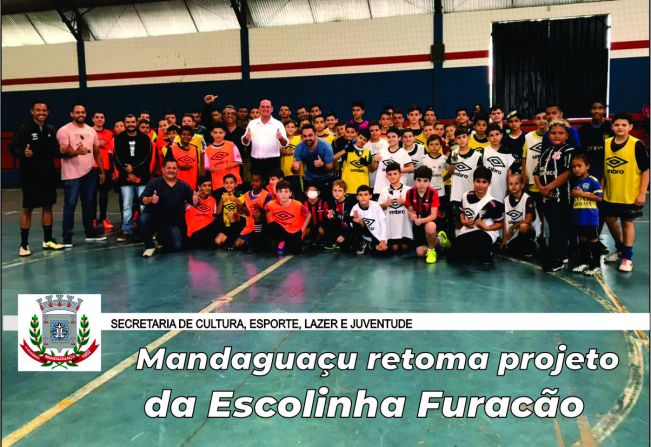 Mandaguaçu retoma projeto da Escolinha Furacão