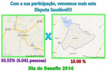 Mandaguaçu vence disputa saudável do Dia do Desafio