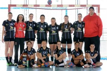 Handebol feminino de Mandaguaçu participa da etapa final do Campeonato Paranaense - Divisão Especial
