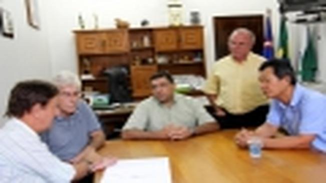 Visita do Deputado Federal Luiz Nishimori