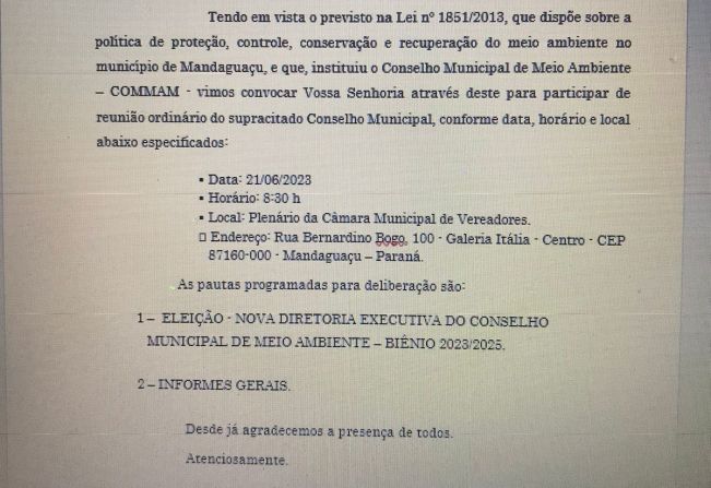 MEIO AMBIENTE
